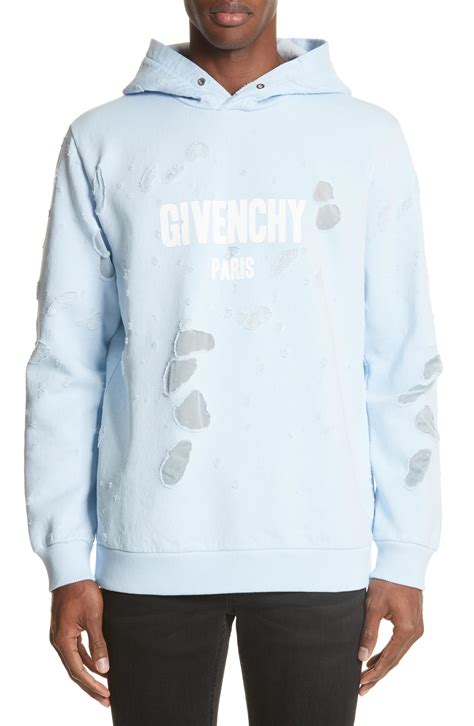 givenchy destroyed hoodie